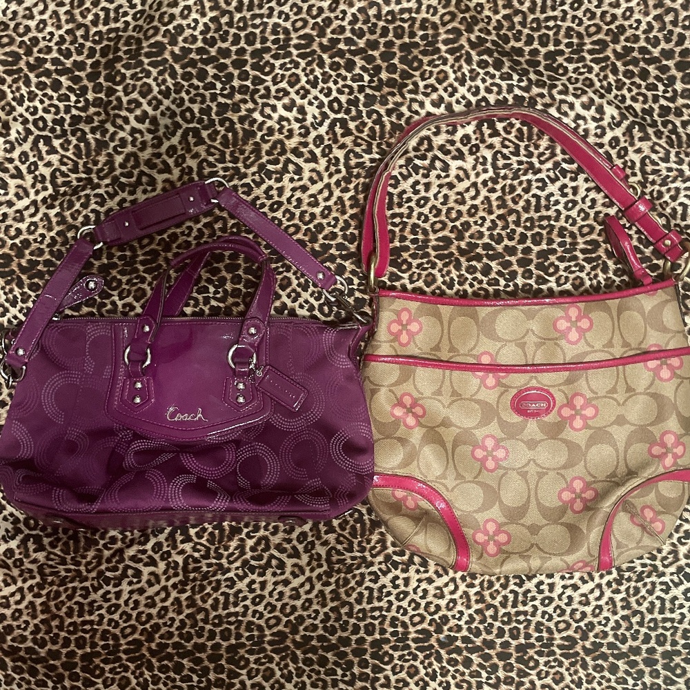 coach purses (read description)